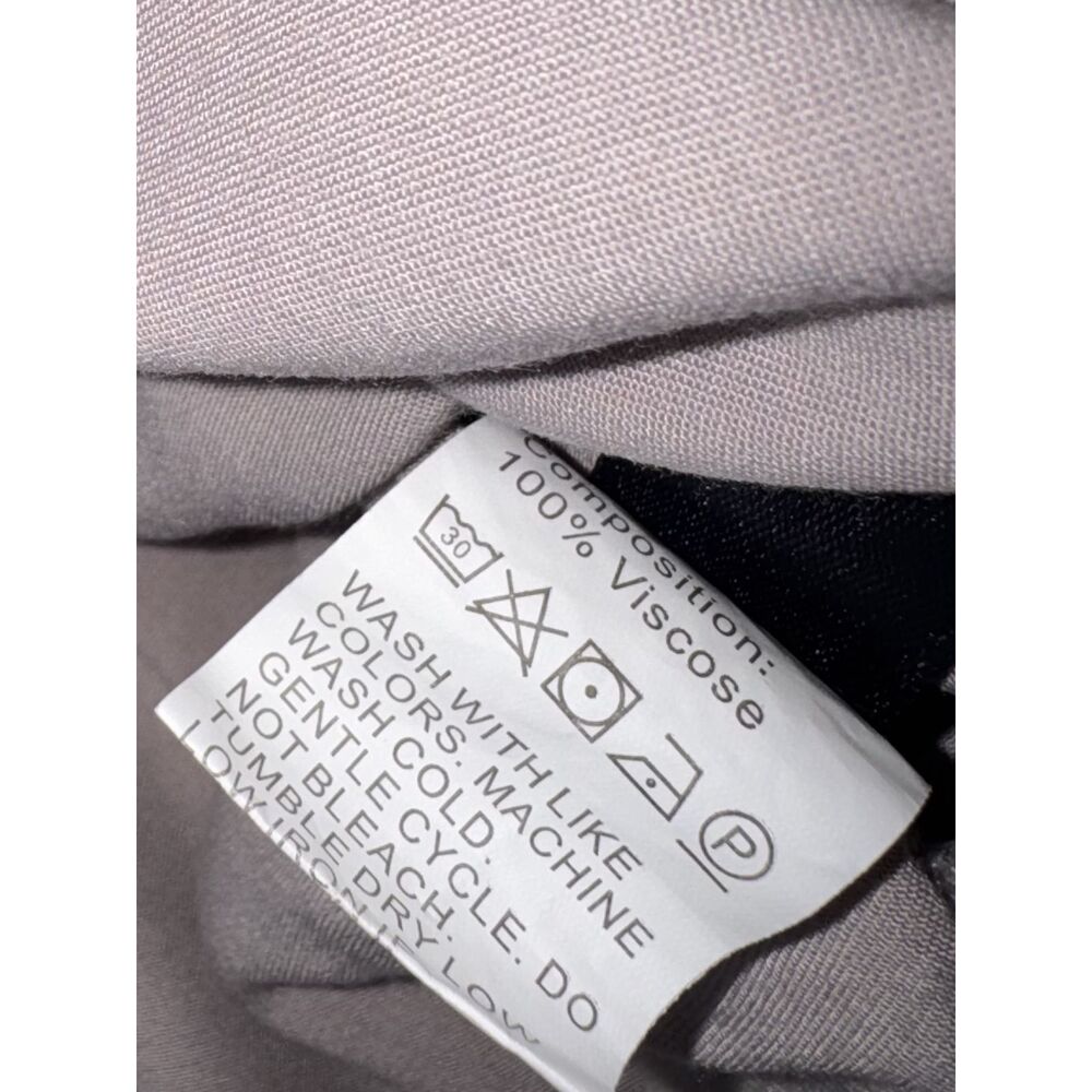 SHEIN Women's XL Dusty Mauve 100% Viscose Flutter Sleeve Tie Waist Mini Dress - Picture 3 of 8